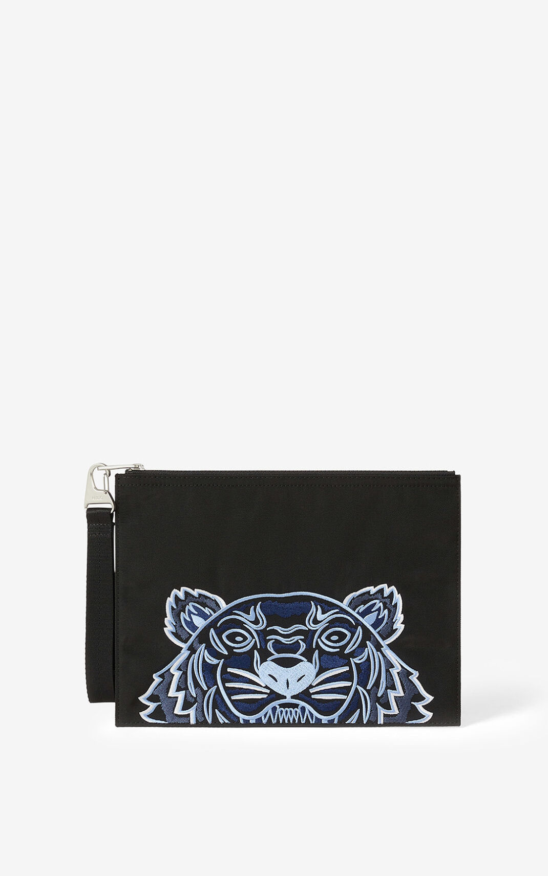 Kenzo Large καμβας Kampus Tiger πορτοφόλι γυναικεια μαυρα | GR474629